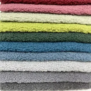 2022 yeni desen yüksek kalite % 100% Polyester sherpa polar kumaş yün polar ev tekstili kumaşı mobilya kanepe için