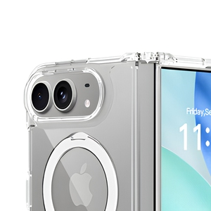 เคสโทรศัพท์แบบพับได้แม่เหล็กใสสำหรับ iPhone 18 Duo  วัสดุ TPU ป้องกันการกระแทก - Product Image 5