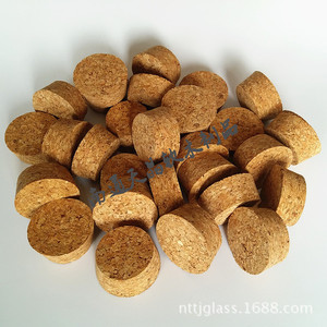 Tapones de corcho cónicos suaves Tianjing de 40x18(h)x34mm para tubos de ensayo, botellas y frascos - Product Image 3