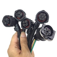Konektor Lampu Kabut Bundar 2-7 Pin, Konektor Lampu Belakang, Konektor Pelampung Oli, Kabel, Kabel Harness