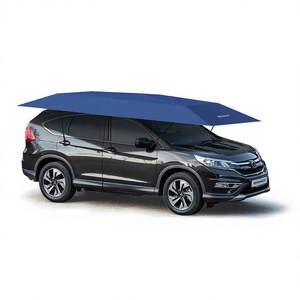 Parasol de voiture automatique certifié BSCI de 4,2 m, <span class=keywords><strong>pare</strong></span>-soleil télescopique portable pour <span class=keywords><strong>pare</strong></span>-<span class=keywords><strong>brise</strong></span>, protection solaire pliable pour toit de voiture - Product Image 1