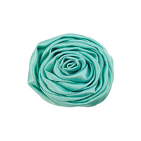 Ruban décoratif artisanal haut de gamme 5 cm (1,9 pouces) en satin rose pour corsage, chapeau, accessoires de coiffure et vêtements, fleurs