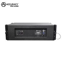Accuracy Pro Audio LA210A-D4-RQPRO PFC - Módulo de Línea Activa Profesional Compacto con Revestimiento de Poliurea Neo de 2 x 10 Pulgadas