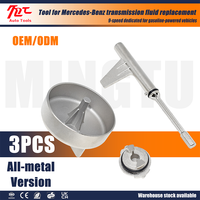 Outil de remplissage d'huile de transmission automatique 3 pièces pour Benz 725.0, outil de vidange d'huile 9 vitesses