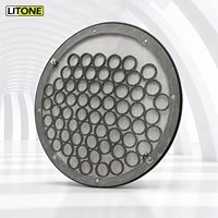 Rejilla de doble malla NO OEM 357740 de 300 micras de repuesto para tamiz vibratorio de polvo PS2, filtro de malla fiable con revestimiento Litone, CE
