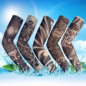 Mangas de brazo deportivas unisex personalizadas, funda de tatuaje de refrigeración por sublimación, funda de brazo, protección Uv - Product Image 2