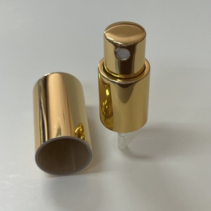 Высокое качество <span class=keywords><strong>18</strong></span>/<span class=keywords><strong>415</strong></span> Золотой алюминиевой бутылкы парфюмерного мелкие брызги спрея насос с крышкой - Product Image 5
