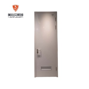 Puertas Metálicas Cortafuego Personalizadas de Fábrica Mexin, Puertas Batientes de Acero para Cuartos Limpios Industriales, Alimentos y Hospitales, Cuarto <span class=keywords><strong>Limpio</strong></span> Moderno - Product Image 3