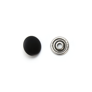Boutons à pression en alliage de zinc plaqué métal avec logo personnalisé pour accessoires vestimentaires - Product Image 5