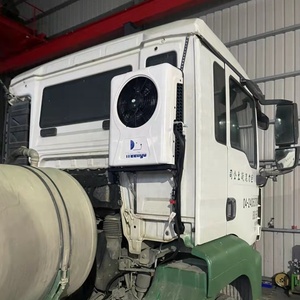 Unidad de Aire Acondicionado de <span class=keywords><strong>Estacionamiento</strong></span> de 24 Voltios y 5m con Tubería Dividida para Camión Semi, 495*355*170MM, Aire Acondicionado para Auto - Product Image 4