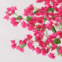 Fleurs artificielles 3.77FT soie bougainvillier Branches tiges longues Branches pour mariage centres de table chemin de table décoration de la maison