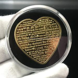 Recuerdo de metal dorado personalizado, moneda de Chips de Casino con sonrisa - Product Image 5