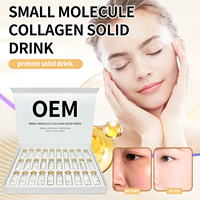 DUOZI Poudre de Collagène à Petites Molécules Boisson Beauté - Supplément Protéiné Super Éclaircissant et Blanchissant pour Femmes Adultes (Boîte à Couvercle Rabattable)