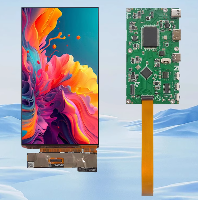 7 inch 1080X1920 AMOLED super high brightness with MIPI interface and capacitive touch panel