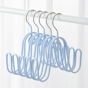 Offre Spéciale gain de place Onder métal cintre organisateur antidérapant en plastique Dip métal chaussure cintre PVC revêtement inondation plastique Dip - Product Image 6