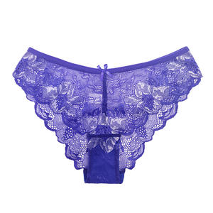 Biancheria intima da donna in pizzo <span class=keywords><strong>Sexy</strong></span> mutandine floreali S-XXL ragazze biancheria intima a vita bassa da donna mutande comode Lingerie <span class=keywords><strong>femminile</strong></span> - Product Image 5