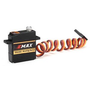 เซอร์โว EMAX ES3302 ของแท้ น้ำหนัก 12.4 กรัม แบบมินิ เกียร์โลหะ อนาล็อก แรงบิด 2.4/2.8 กก.ซม. ขนาด 21.17x9.17x24.05 มม. สำหรับรถบังคับวิทยุ - Product Image 4