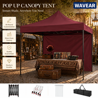Tente Pop-Up Robuste 3x3 Imperméable pour Mariages, Événements, Expositions, Sports - Impression de Logo Personnalisé, Utilisation Commerciale Toutes Saisons