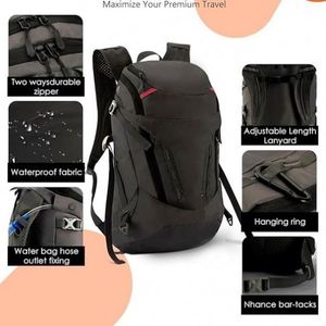Sac de sport pliable multifonctionnel léger et imperméable, sac à dos de voyage et de fitness pour hommes et femmes, sac de randonnée – Grande Vente - Product Image 3