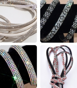 Hot Melt Glue Rolling <b>Laminating</b> Rhinestone Bands Making <b>Machine</b> Sandals Bands Trimming Machinery Heat Press <b>Machine</b> - Product Image 6