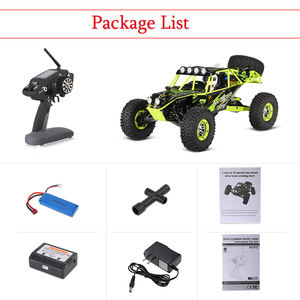 <span class=keywords><strong>Wltoys</strong></span> <span class=keywords><strong>10428</strong></span> 1/10 Auto Eléctrico de Alta Velocidad con Control Remoto de Doble Velocidad, Color Verde, Diseño Genial con Luz LED, Juguetes RC - Product Image 6