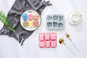 Molde de Silicona con Forma de Hamburguesa, Papas Fritas y Cola para Jabón Artesanal, Resina, Repostería, Chocolate, Apto para Horno - Product Image 6