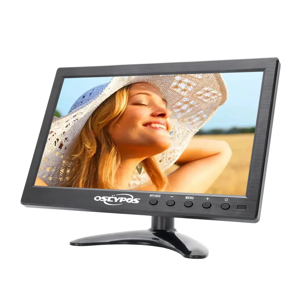 Petit moniteur grand écran de haute qualité Moniteur à écran lcd de 10 pouces avec une résolution de 1366x768