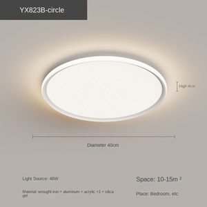 Ventilador de Techo de Aluminio Forjado para Sala de Estar, Luz Simple de Alto Brillo con Control Remoto, Alimentado por USB, Uso Doméstico - Product Image 5