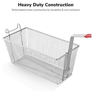 Cesta para freír <span class=keywords><strong>de</strong></span> restaurante con tapón <span class=keywords><strong>de</strong></span> drenaje Cesta <span class=keywords><strong>de</strong></span> malla <span class=keywords><strong>de</strong></span> alambre <span class=keywords><strong>de</strong></span> <span class=keywords><strong>acero</strong></span> <span class=keywords><strong>inoxidable</strong></span> resistente para freír <span class=keywords><strong>escurridor</strong></span> <span class=keywords><strong>de</strong></span> <span class=keywords><strong>aceite</strong></span> con mango <span class=keywords><strong>de</strong></span> silicona - Product Image 4