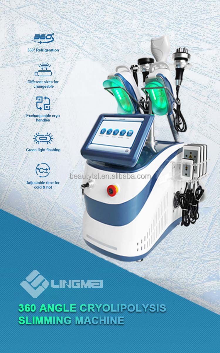 Cool tech body sculpt cavitation rf cryo coolsculption fat freeze criolipolisis machine criolipolysis 360 price for sale