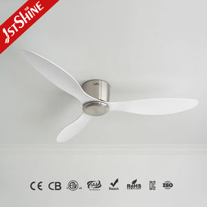 1stshine ventilateur de plafond plafond bas encastré ventilateur de plafond peu encombrant avec télécommande - Product Image 2