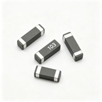 Elektronik Konsumen Resistor RC0603JR-0710KL 0.1W 1/10W -55C hingga +155C dengan Kebisingan Rendah