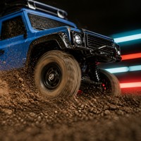 Voiture RC rapide 4x4 Drift SUV 2,4 GHz Télécommandée LED Bleue Direction Proportionnelle ABS+Métal 1:16 Jouet Tout-Terrain