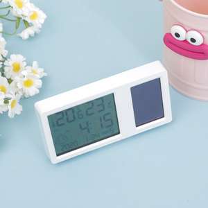 屋内用ミニLCDデジタル温度計湿度計ABS素材カスタムロゴ入り卓上/壁掛け式販促用ビジネスギフト - Product Image 4