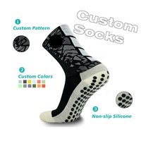 Fabricant de chaussettes de sport personnalisées antidérapantes à prix abordable, avec design sur mesure et positions de grip adaptées