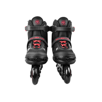Chaussures de patins à roues alignées de haute qualité pour adultes ou enfants Nouveau design Taille réglable Patins à roulettes en ligne en gros