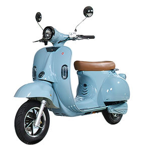 Motocicleta Eléctrica <span class=keywords><strong>Roma</strong></span> Holiday de 40 km/h, Scooter Eléctrico de Doble Motor de 60 V y 1200 W, Neumático Todoterreno de 10 Pulgadas - Product Image 3