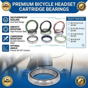 Rodamiento de Bolas de Cerámica Híbrido Ligero MH-P03 30.15x41x6.5mm MH-P08 de Sección Delgada para <span class=keywords><strong>Bicicleta</strong></span> de Carretera y Ciclismo Robótico - Product Image 1