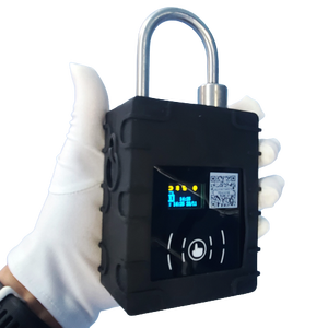 Candados Dispositivos espía <span class=keywords><strong>Icloud</strong></span> Desbloqueo Dispositivo de seguimiento Gps Batería de alta capacidad 4G GPS NFC Unseal Lock G300N - Product Image 4