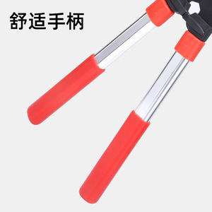 Green Smooth Hedge Shears 45-60 Cm Stainless Steel Blade Lightweight Aluminum Alloy Gardening Trim Tool - Product Image 4