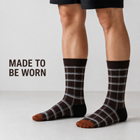 Chaussettes personnalisées OEM pour adultes, collection automne – en polyester/nylon/coton/fibre de bambou/laine, sans coutures, respirantes, résistantes aux déchirures, imprimées