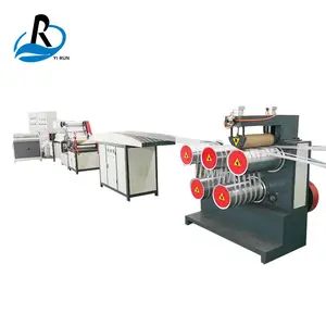 Complete Line Slit Film Fibrillated Polypropylene Pp Raffia Tape Yarn Extruder Machine With Twine Twister Spool Winder