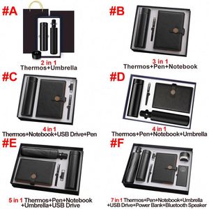 Support Customization Factory Outlet Luxury Vacuum Cup Notebook <b>Gift</b> Items Souvenir Office Set with logo Promotional Corporate - Product Image 4