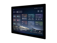 Layar Sentuh Kapasitif Waveshare 14 inci 2160x1440 IPS LCD 10 Titik, Antarmuka Type-C/DP, Sudut Pandang 178 Derajat, Resolusi Tinggi
