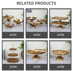 Vassoio impermeabile della caramella del cioccolato di legno solido caratteristico ed elegante usato per la decorazione di lusso della tavola - Product Image 6