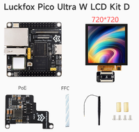 Kualitas Asli Cocok untuk Luckfox Pico Ultra RV1106 Seri Papan Pengembangan Linux Modul POE Modul Layar Sentuh LCD 4 inci
