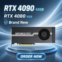 Kartu Grafis RTX 4090 48GB GDDR6X RTX 4080 16GB GPU Gaming Pasokan Massal Langsung dari Pabrik
