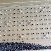 Outil de semis de graines en plastique pour usage agricole, semoir manuel et outil de plantation pour différents types de semis, semis de graines de poivre et de tomates