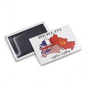 High Quality Tin Berlin Germany Souvenir Factory Direct Supply <b>Fridge</b> Magnet - Product Image 6