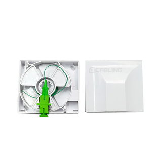 Caja de Distribución Óptica <span class=keywords><strong>Mini</strong></span> para Pared GETEKnet OEM ODM con Riel DIN SC UPC <span class=keywords><strong>APC</strong></span> para Terminación de Fibra Óptica FTTH para Internet - Product Image 2